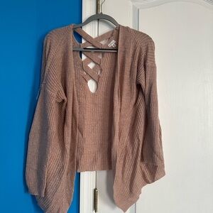 Rose Pink Sweater Medium